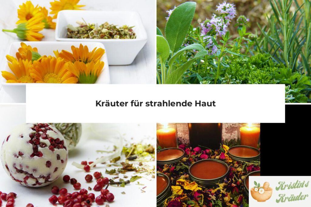 kräuter für strahlende haut