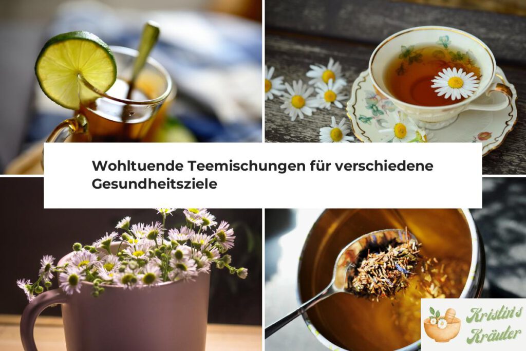 Wohltuende Teemischungen